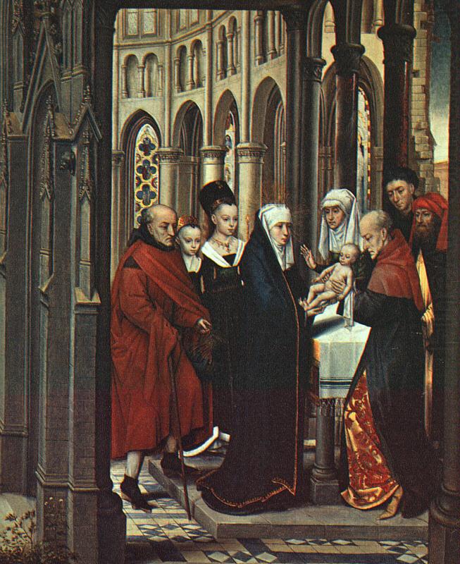 The Presentation in the Temple ag, MEMLING, Hans